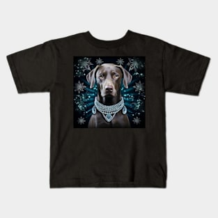 Jewelled Vizsla Kids T-Shirt